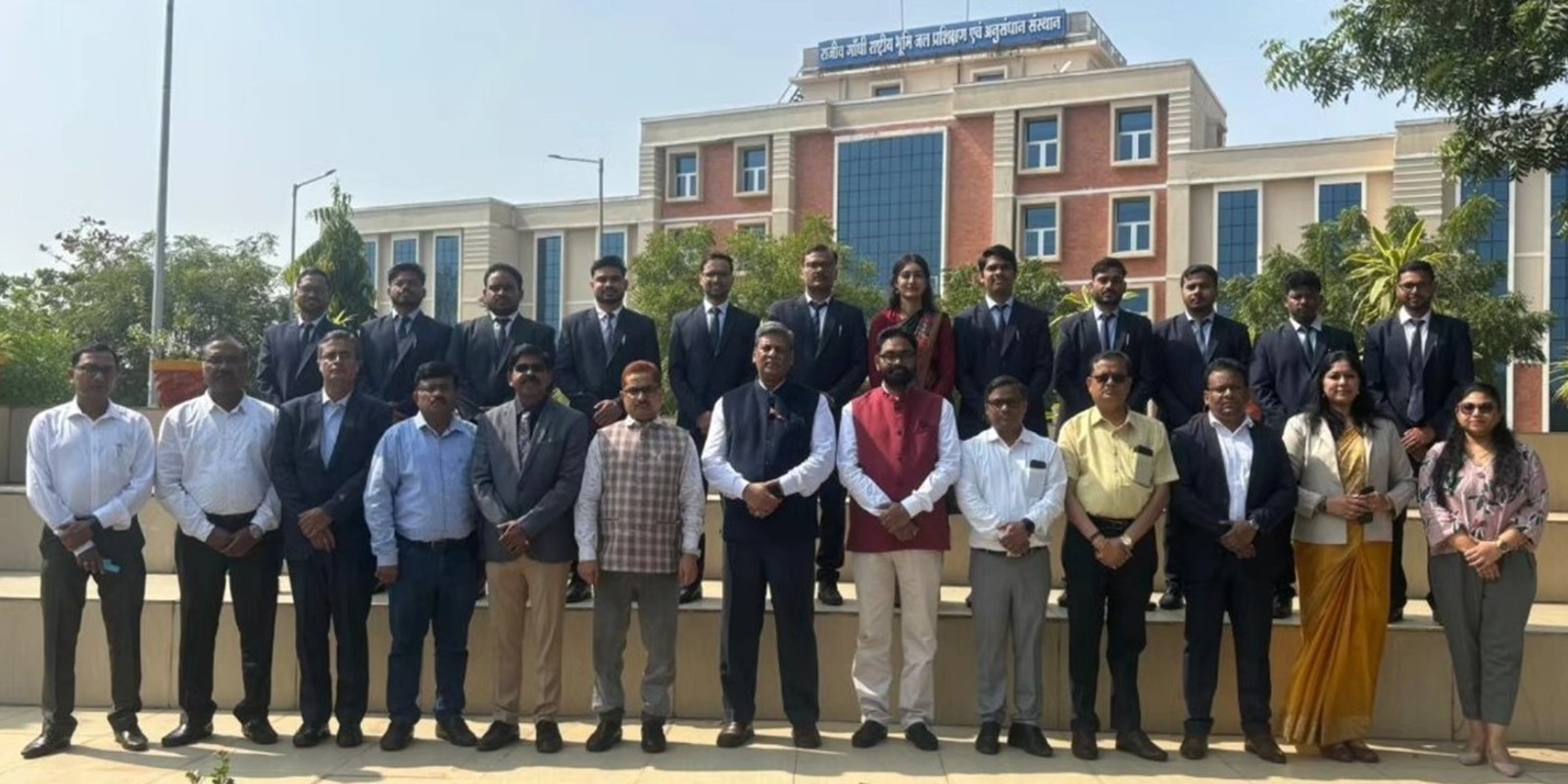 The Valedictory Ceremony of the First ILTC Batch at RGNGWTRI, Raipur on 14.11.2024, graced by Chairman, CGWB, marked the successful completion of training for 12 officers.