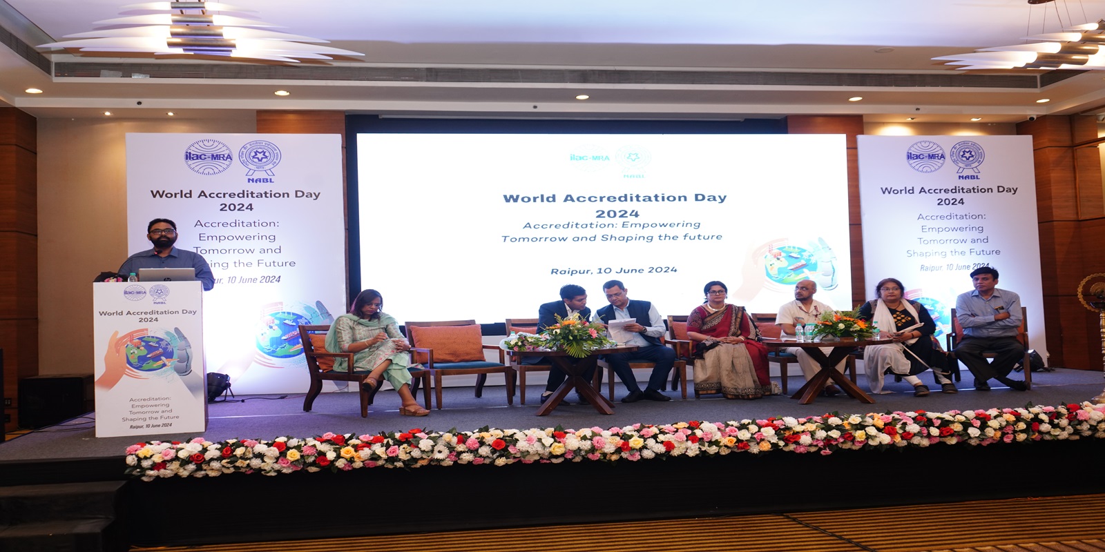 World Accreditation Day Celebration at Rajiv Gandhi National Ground Water Training and Research Institute, Raipur (10-06-2024)